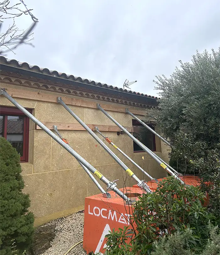 renforcement metallique batiment gard